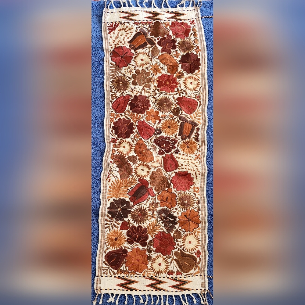 Floral Patterned Table Runner